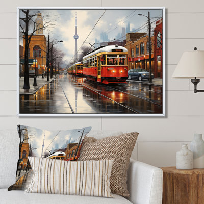 Canada Cityscape Elegance I - Transportation Canvas Wall Aécor