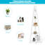 Rone 175cm H x 55cm W Corner Bookcase
