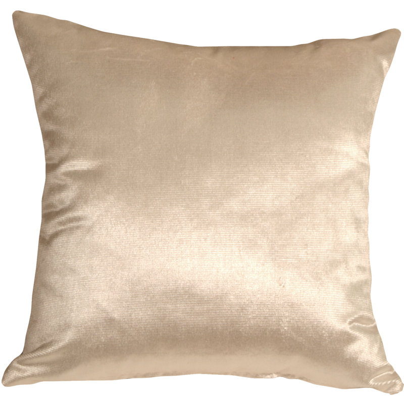 Housse de coussin carré Milano, 20 po x 20 po, Crème