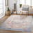 Oriental Rose/Beige Area Rug-1300215855