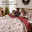 Ensemble de couette réversible de Noël Winterwood de Southshore Fine Linens, en microfibre doublement brossée avec rembourrage en fibres synthétiques, comprenant une couette et deux taies d'oreiller, pour lit double/queen.-135741722
