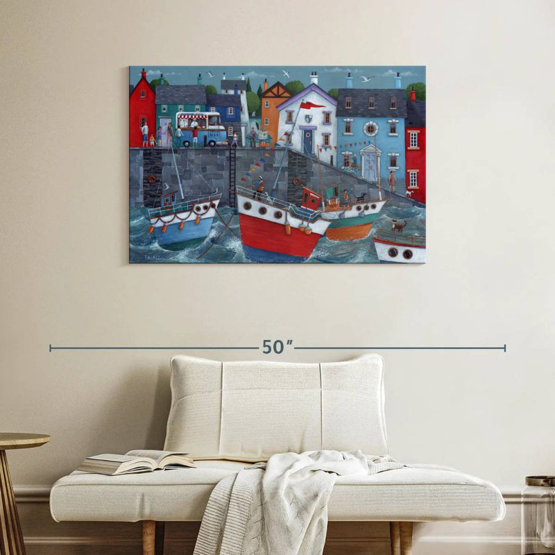 Gillard Seaside Promenade, H 26 po x l 39 po