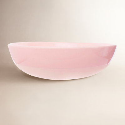 Shell Bisque Porcelain Serving Bowl