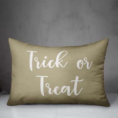  Trick or Treat Lumbar Pillow