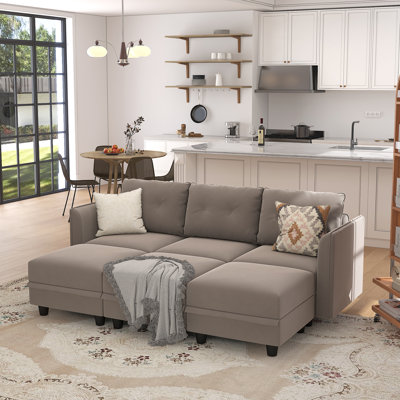 Zendajas 85'' Upholstered Sleeper Sofa
