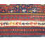 Tapis de couloir multicolore tribal 4X9 Kilim & Sumak