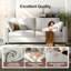 Canapé 71 po, causeuse moderne Mid-Century-953640884