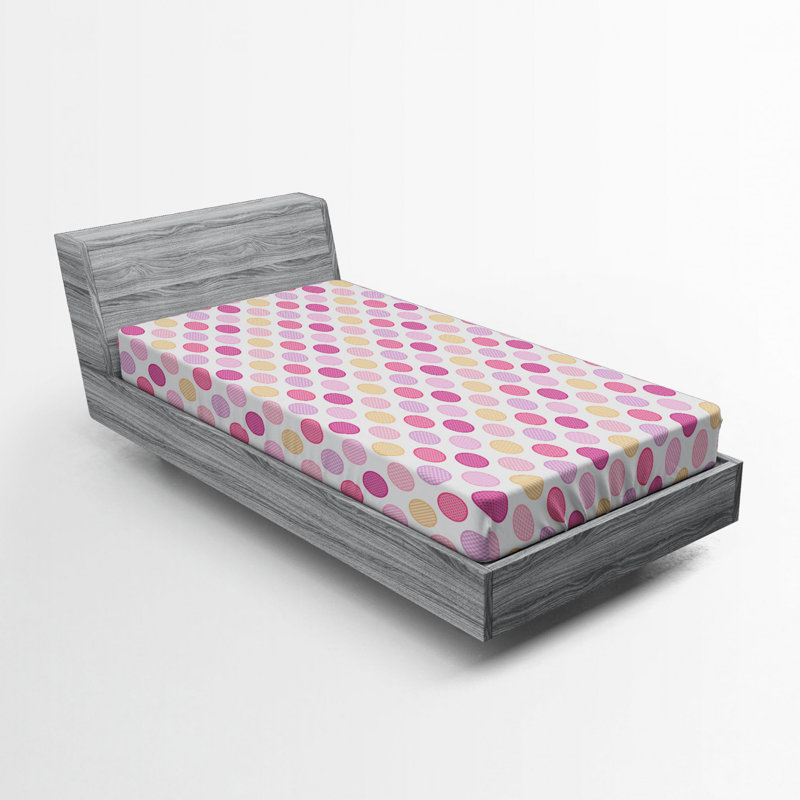 Drap-housse, Drap-housse de taille simple, Pois 1