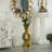 Metal Floor Vase