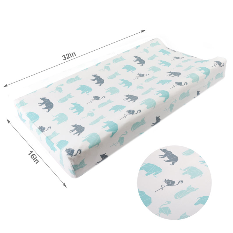 Daisetta Polyester 7.6'' L Changing Pad Cover