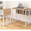Bureau d'ordinateur avec pieds en métal pour le bureau à domicile | Idée de cadeau-848403442