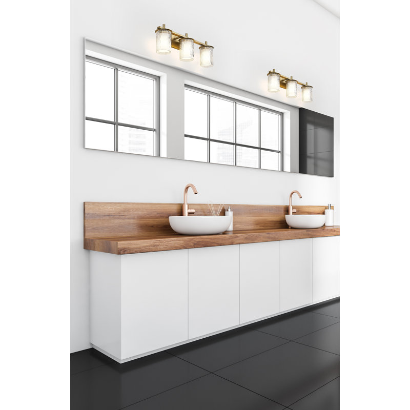 Roddrick 3 - Light Dimmable Vanity Light, Modern Gold