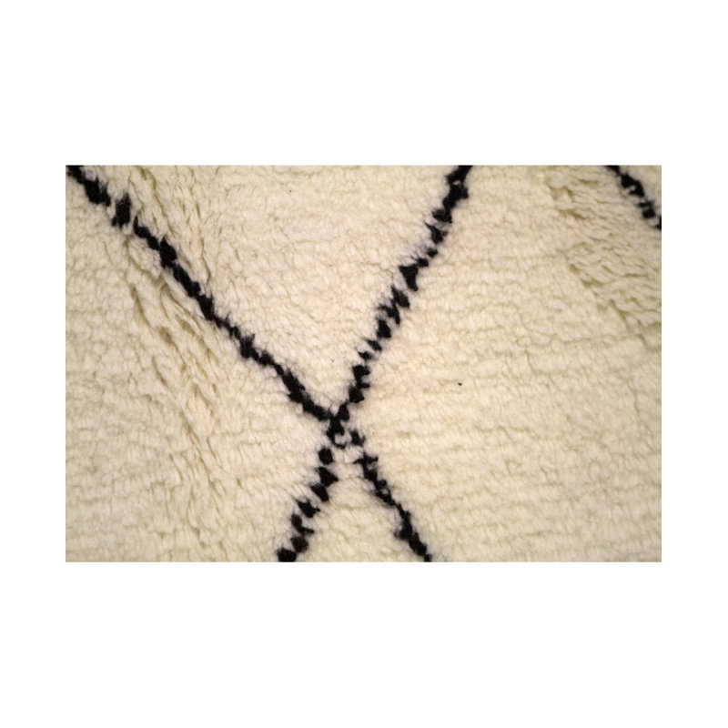 Moroccan Wool Geometric Area Rug