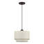 Luminaire suspendu en bronze 1 lumière Aselin-122725051