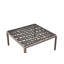 Table basse d'extérieur 27,56 po x l 27,56 po