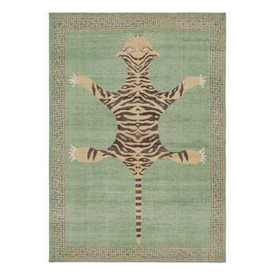 Hand Woven Wool Area Rug