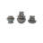 Marbleized Stacking Box Set Of 3