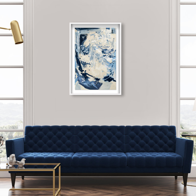Coastal Feel II Print by Oliver Gal, 25.5"H x 37.5"W, White Shadowbox