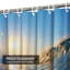 Ocean Wave Sunset Sea Surf Tide Shower Curtain with 12 Hooks-547599352