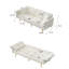 Lit en velours côtelé 79 po, lit double pliable avec pour le salon et espaces compacts, velours confortable, structure-765337726