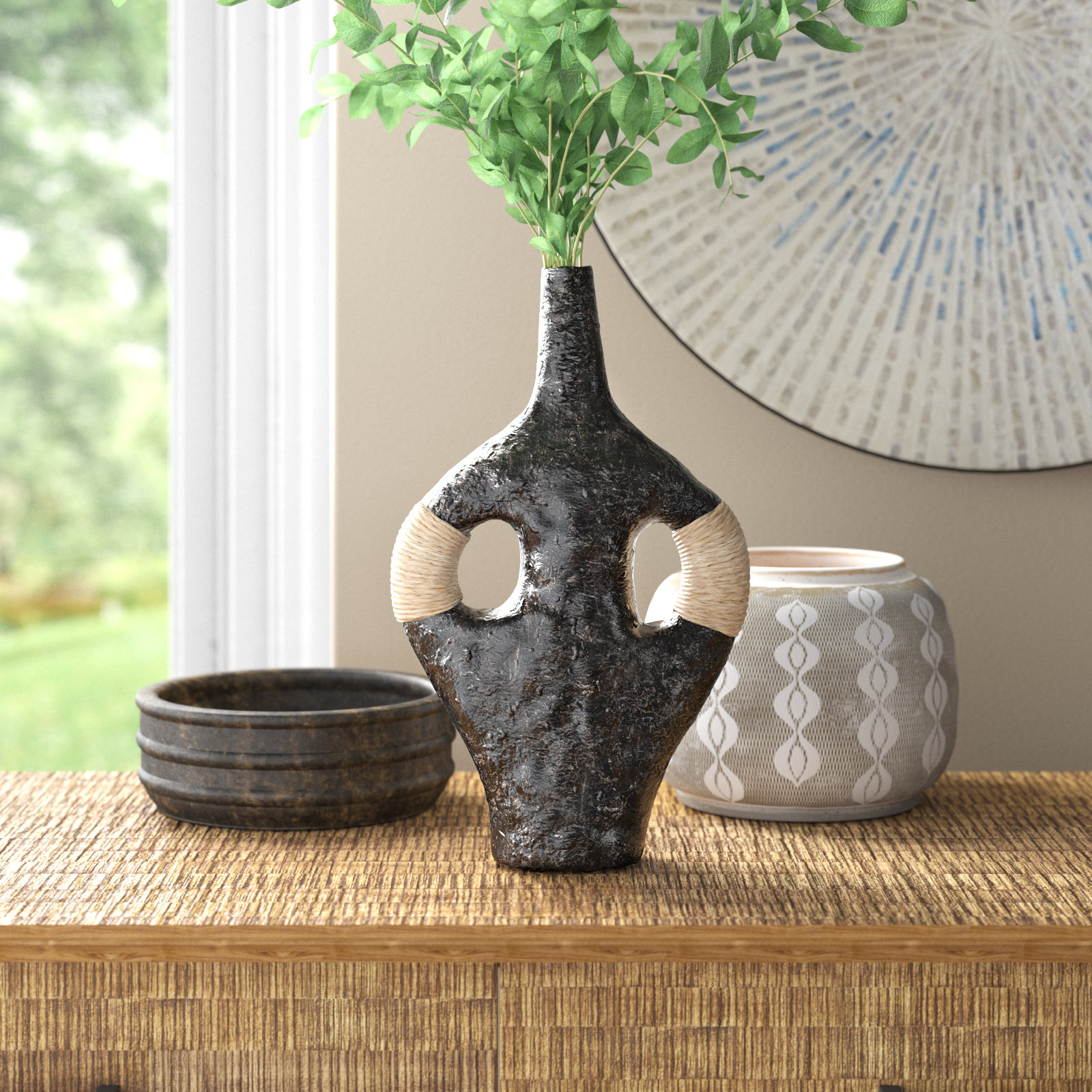 Terracotta Table Vase