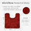 Joyce Microfibre U-Shape Pedestal Mat-34388836