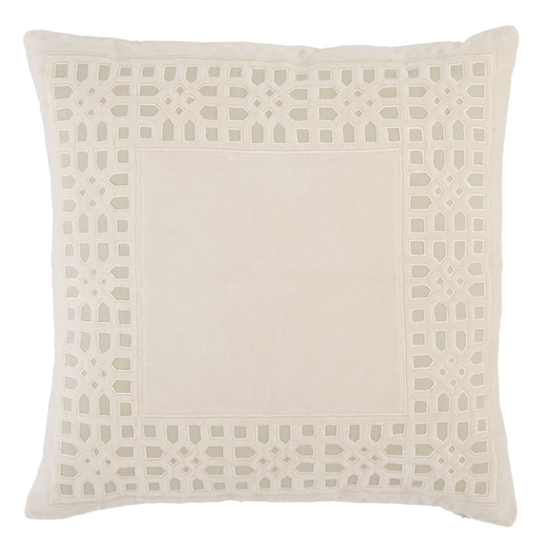 Azilane Geometric Cotton Pillow Cover