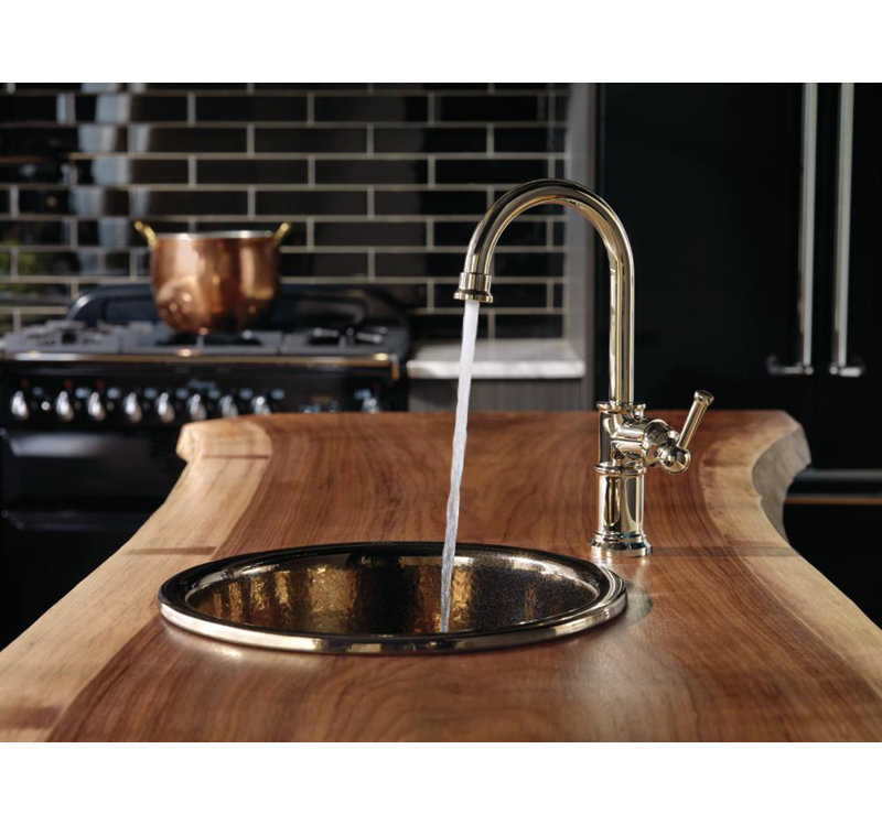 Artesso Single Handle Bar Faucet, Stainless