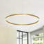 Luminaire suspendu pour îlot de cuisine rond à 1 lumière Stockham-1285275750-1285275752