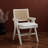 Josephina 17.7'' H Leather Upholstered Ash Armchair-854937839