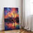 " The CN Tower, Toronto, Ontario, Canada V3 " Painting Print-1174674366