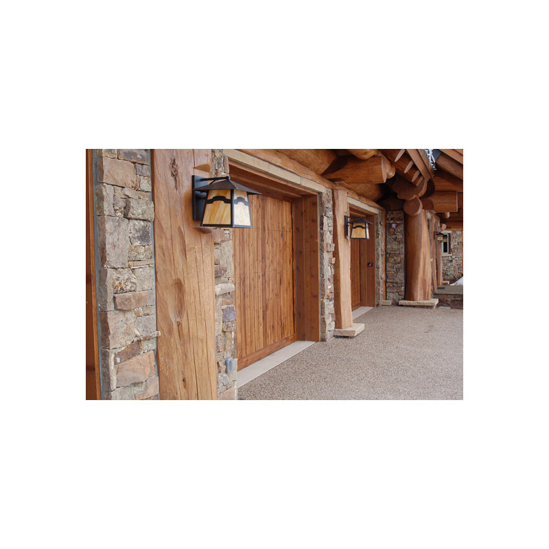 Outdoor Wall Lantern, 15" H x 16" W x 18" D
