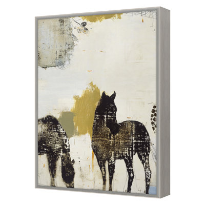 Gray Horses II Print by Patrick Atkinson