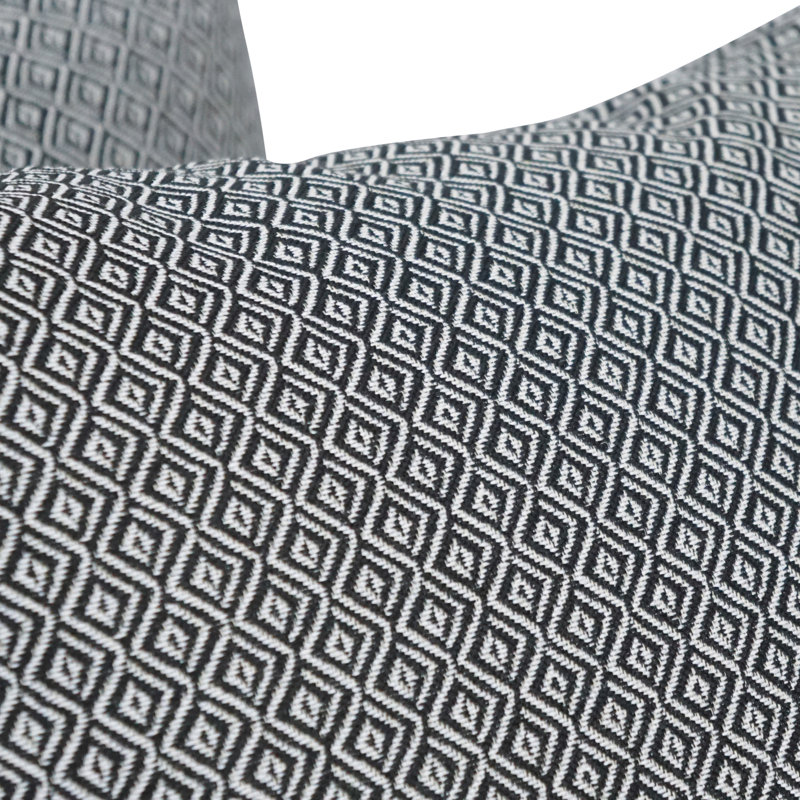 Reversible Throw Pillow, Hazeltsb Domino