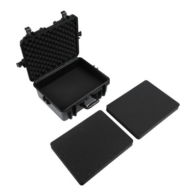 Injection Molding Plastic Case, Waterproof And , For Camera Accessories - Black Versatile Container Valuable Belongings