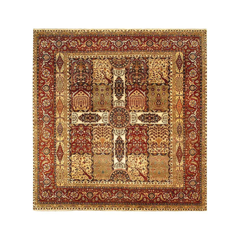 Sithal Oriental Area Rug in Brown