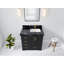 Boston 36 po X P 22 po De meuble-lavabo en fer forgé-108574067