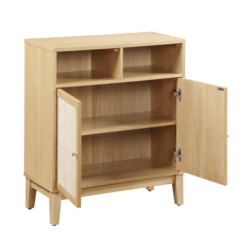 Armoire en rotin avec rangement