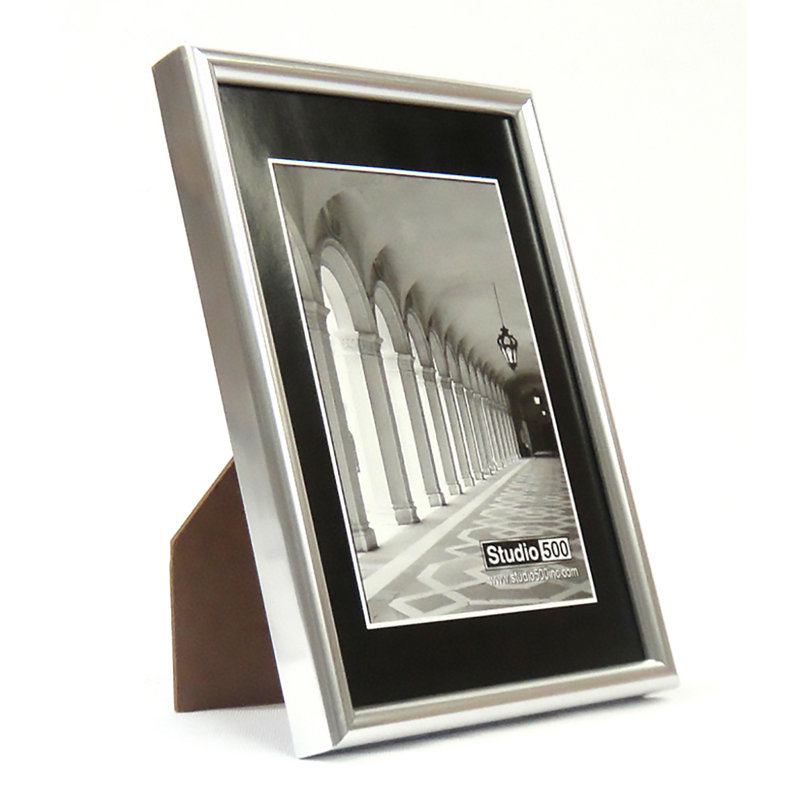 Cadre photo Glam Americana, Argent, 7 po x 5 po