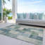 Tapis intérieur / extérieur lavable à la machine Christain ACN1262 Seafoam-109531822