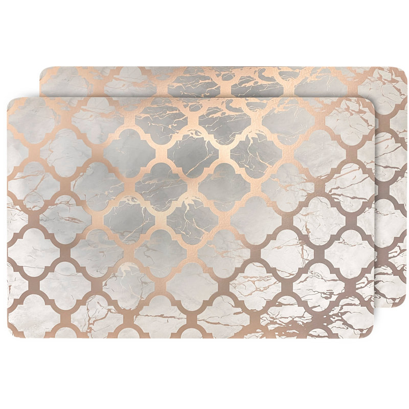 Napperon Masalla Placemats, Or rose