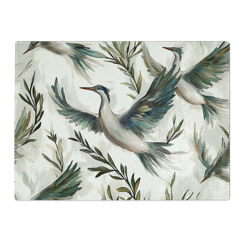 Heron Design Vol.1  Glass Chopping Board