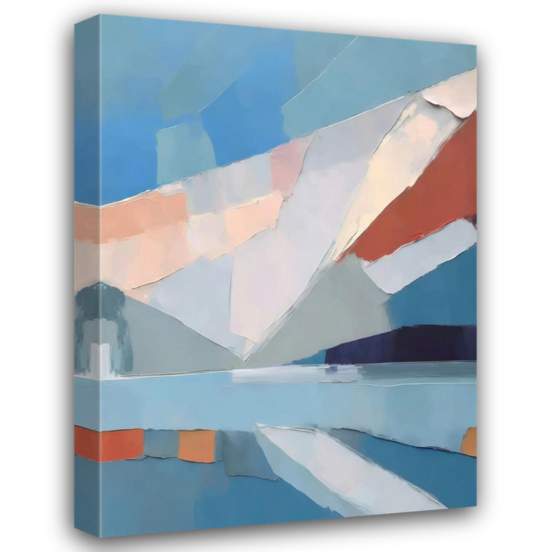 "Paysage 78" sur toile, H 24 po x l 20 po