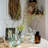 30.7'' Faux Bamboo Branch in Glass Vase