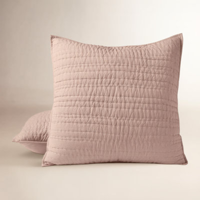 Channel Handstitched Organic Cotton Shams