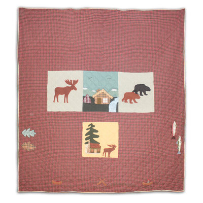 Cotton Animal Print Quilt