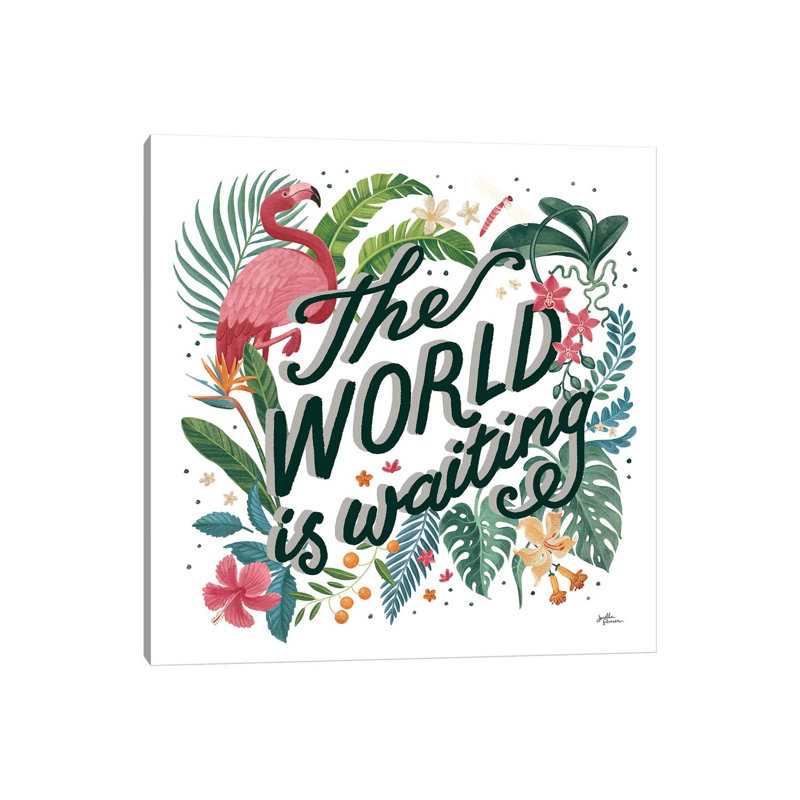 Jungle Love VIII by Janelle Penner - Wrapped Canvas Print, 30.48 cm H x 30.48 cm W
