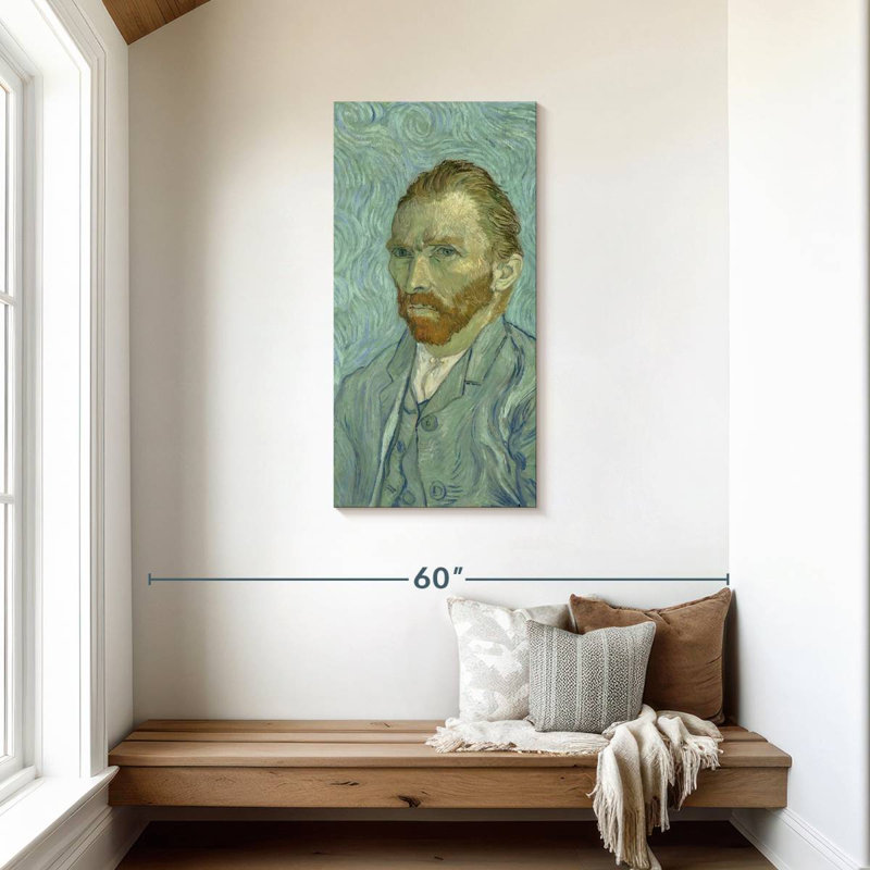 Self Portrait, 42" H x 21" W
