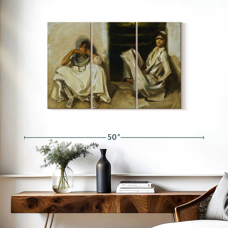 Leisha, deux femmes arabes, 1905, H 24 po x l 38 po