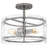 Autberry Glass Semi Flush Mount
